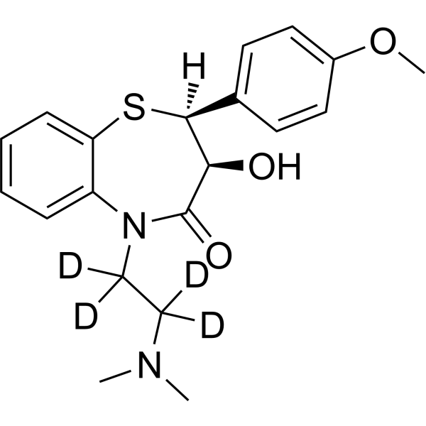 Deacetyldiltiazem-d4 112259-40-2